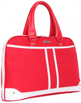 Photo of Black Casual Ladies 15.6" Notebook Bag - Red and White