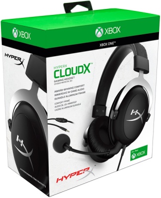 Photo of HyperX - CloudX Gaming Headset - Official Xbox Licensed Headset with Detachable mic – Black/Silver-