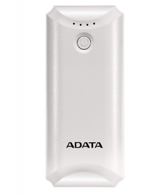Photo of ADATA - P5000 5000mAh Powerbank with Flashlight - White