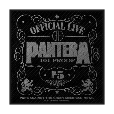 Photo of Pantera Official Live 101% Proof Patch