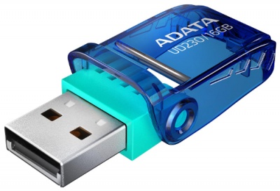 Photo of ADATA - UD230 USB 2.0 Flash Drive 16GB - Blue