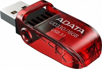 Photo of ADATA - UD330 USB 3.0 Flash Drive 16GB - Red