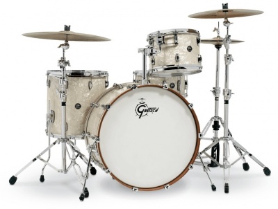 Photo of Gretsch RN2-R644 Renown Series 4 pieces Maple Acoustic Drum Shell Pack - Vintage Pearl