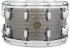 Gretsch S1-0814-BSH Hammered Black Steel 8x14 Inch Snare Drum Photo