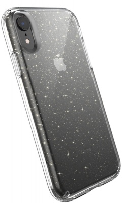 Photo of Speck Presidio Clear Series Case for Apple iPhone XR - Clear and Gold Glitter