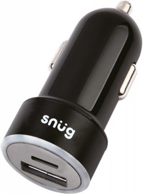 Photo of Snug Car Juice PD Dual USB Car Charger - Black