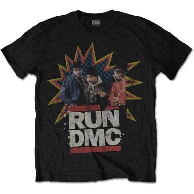 Photo of Run DMC Pow! Men’s Black T-Shirt