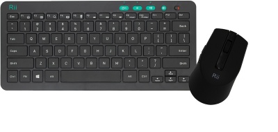 Photo of Rii - RKM709 Mouse and Keyboard Wireless Combo - Black