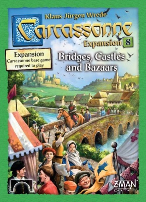 Photo of Hans im Glck 999 Games Bard Centrum Gier Bergsala Enigma Devir Fantasmagoria Carcassonne - Expansion 8: Bridges Castles