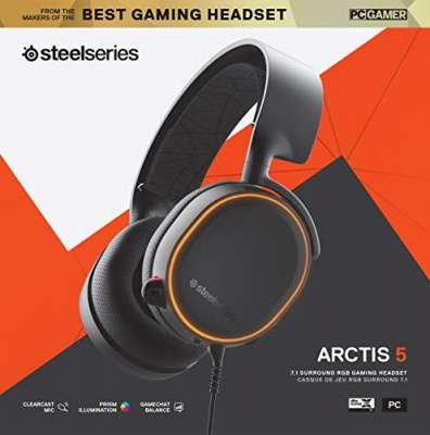 Photo of Steelseries Gaming Headset - Arctis 5 - 2019 Edition - Black