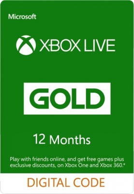 Photo of Microsoft Xbox Live 12 Months Gold Membership
