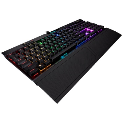 Photo of Corsair - K70 RGB MK.2 Low Profile Mechanical Gaming Keyboard RGB LED Backlight Cherry Mx Speed