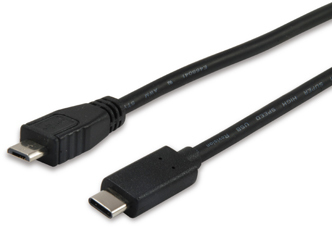 Photo of Equip USB 2.0 Type-C to Micro-B Cable - Black