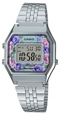 Photo of Casio Ladies Retro Series Digital Wrist Watch - Silver