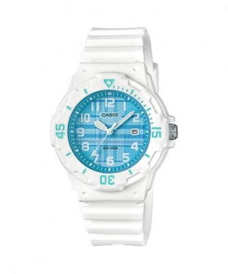 Photo of Casio Ladies Standard Collection Analogue Wrist Watch - White and Blue