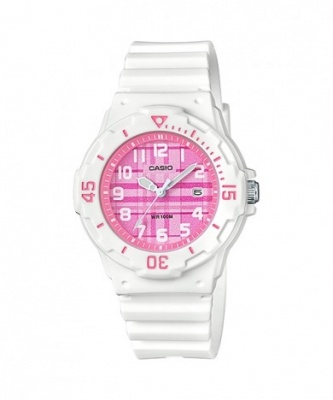Photo of Casio Ladies Standard Collection Analogue Wrist Watch - White and Pink