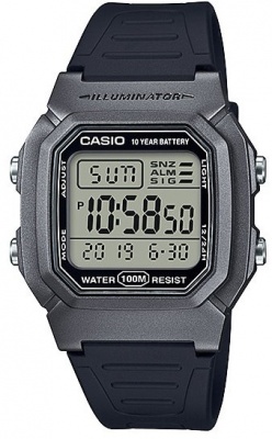 Photo of Casio Standard Collection Digital Wrist Watch - Black and Silver Grey
