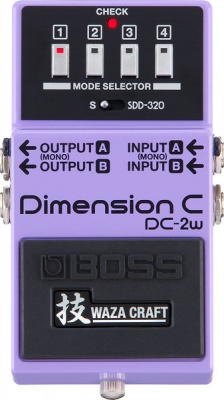 Photo of Boss DC-2W Dimension C Waza Craft Analogue Chorus Electric Guitar Effects Pedal