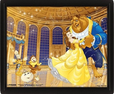 Photo of Beauty and the Beast - Ballroom 3D Lenticular Poster