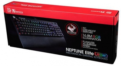 Photo of Thermaltake - KB-NER-TRBRUS-01 Neptune Elite RGB Brown Gaming Keyboard