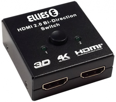 Photo of Ellies - HDMi Bi-Directional Splitter 1" 2 Out or 2in1 Out 4k