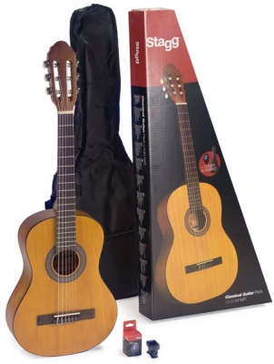 Stagg C430 M 34 Classical Acoustic Guitar Pack