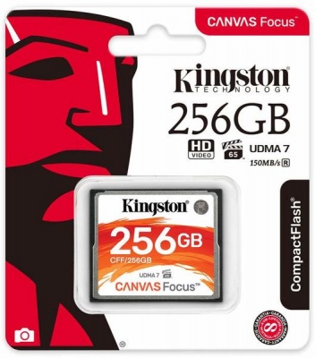 Photo of Kingston Technology - Canvas Focus 128GB Compact Flash Memory Card