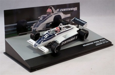 Photo of Panini Collections Formula 1: The Car Collection - Brabham Ford BT49C - Nelson Piquet - P1 - Germany GP - 1981
