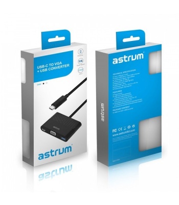 Photo of Astrum - A38061-Q Adapter USB-C to VGA/USB/USB-C