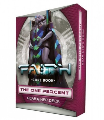 Photo of FAITH: Core Book - The One Percent - Gear & NPC Deck