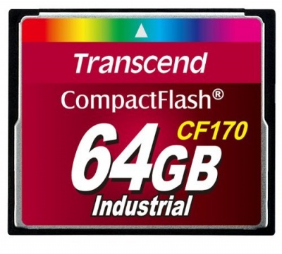 Photo of Transcend TS64GCF170 CF170 CompactFlash Memory Card 64GB