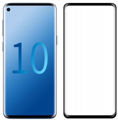 Photo of Tuff Luv Tuff-Luv 3D Curved Tempered Glass Screen Protection for Samsung Galaxy S10 Plus