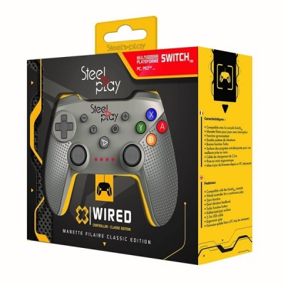 Photo of Steelplay - Wired Controller Classic Grey