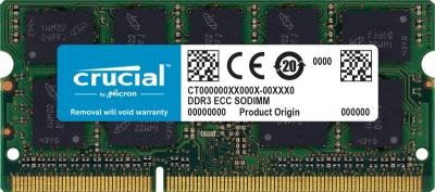 Photo of Crucial CT8G3S160BM 8GB DDR3 1600MHz CL11 204-pin SO-DIMM Memory Module