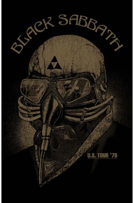 Photo of Black Sabbath - US Tour '78 Textile Poster