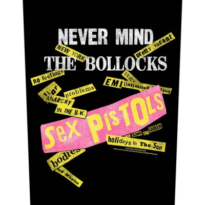 Photo of Sex Pistols Never Mind the Bollocks Back Patch