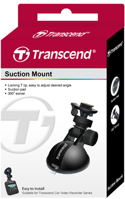Photo of Transcend DrivePro 45mm Window Suction Mount - Black