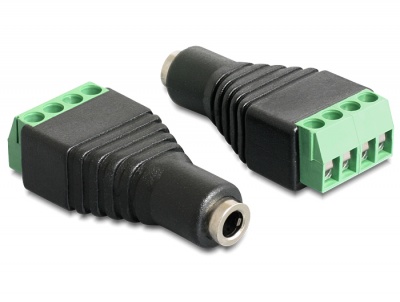 Photo of DeLOCK 3.5mm Stereo F Terminal Block 4p