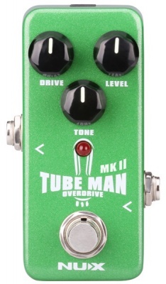 Photo of NUX Tube Man MKII Mini Core Series Overdrive Electric Guitar Mini Effects Pedal
