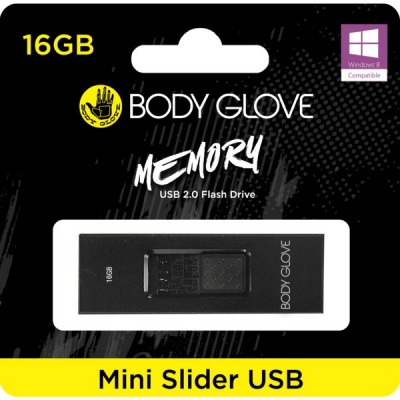 Photo of Body Glove Mini Slider USB 2.0 Flash Drive – 16GB