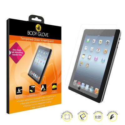 Photo of Body Glove Tempered Glass Screen Protector for Apple iPad 2 3 and 4 - Clear