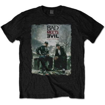 Photo of Bad Meets Evil Burnt Men’s Black T-Shirt