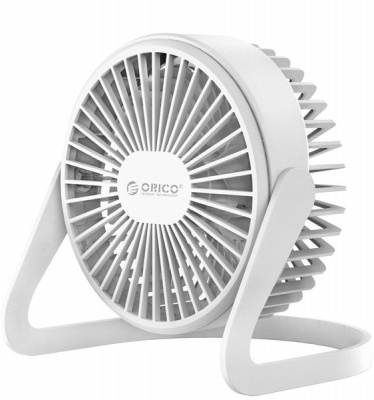 Photo of Orico - Mini Desktop USB Fan - White