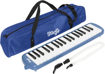 Photo of Stagg MELOSTA37 BL 37-Key Melodica with Gig Bag