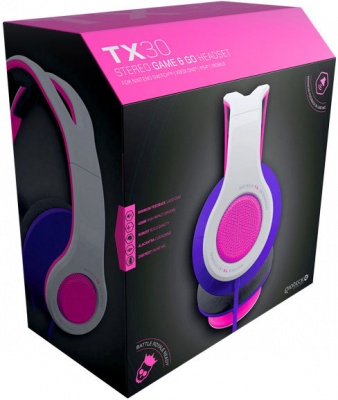 Photo of Gioteck TX-30 Multi Platform Stereo Game & Go Headset - Pink