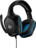 Logitech - G432 7.1 Gaming Headset - Black/Blue Photo