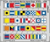 Eduard - Photoetch: 1/200 - International Marine Signal Flags STEEL Photo