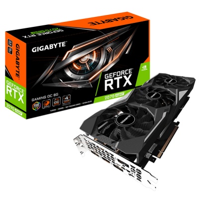 Photo of Gigabyte GeForce RTX 2070 Super GAMING OC 8G 3 x WINDFORCE Fans 8GB 256-Bit GDDR6 Graphics Card