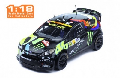 Photo of IXO Models - 1/18 - Ford Fiesta RS WRC #46 Monza Rally 2012