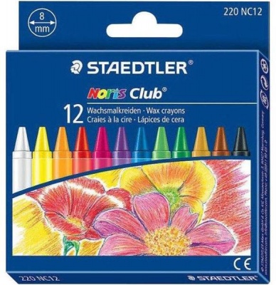 Photo of Staedtler - Noris Club Regular 12'S Wax Crayons Assorted
